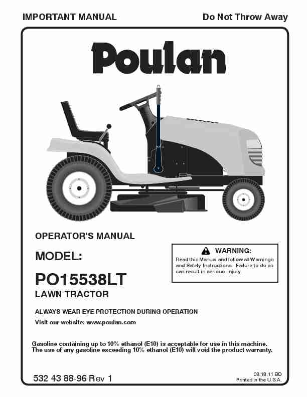 Poulan Lawn Mower lawn tractor-page_pdf